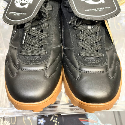 COACH コーチ ローカットスニーカー ブラック ガムソール 27.5cm CC145 メンズ TT094