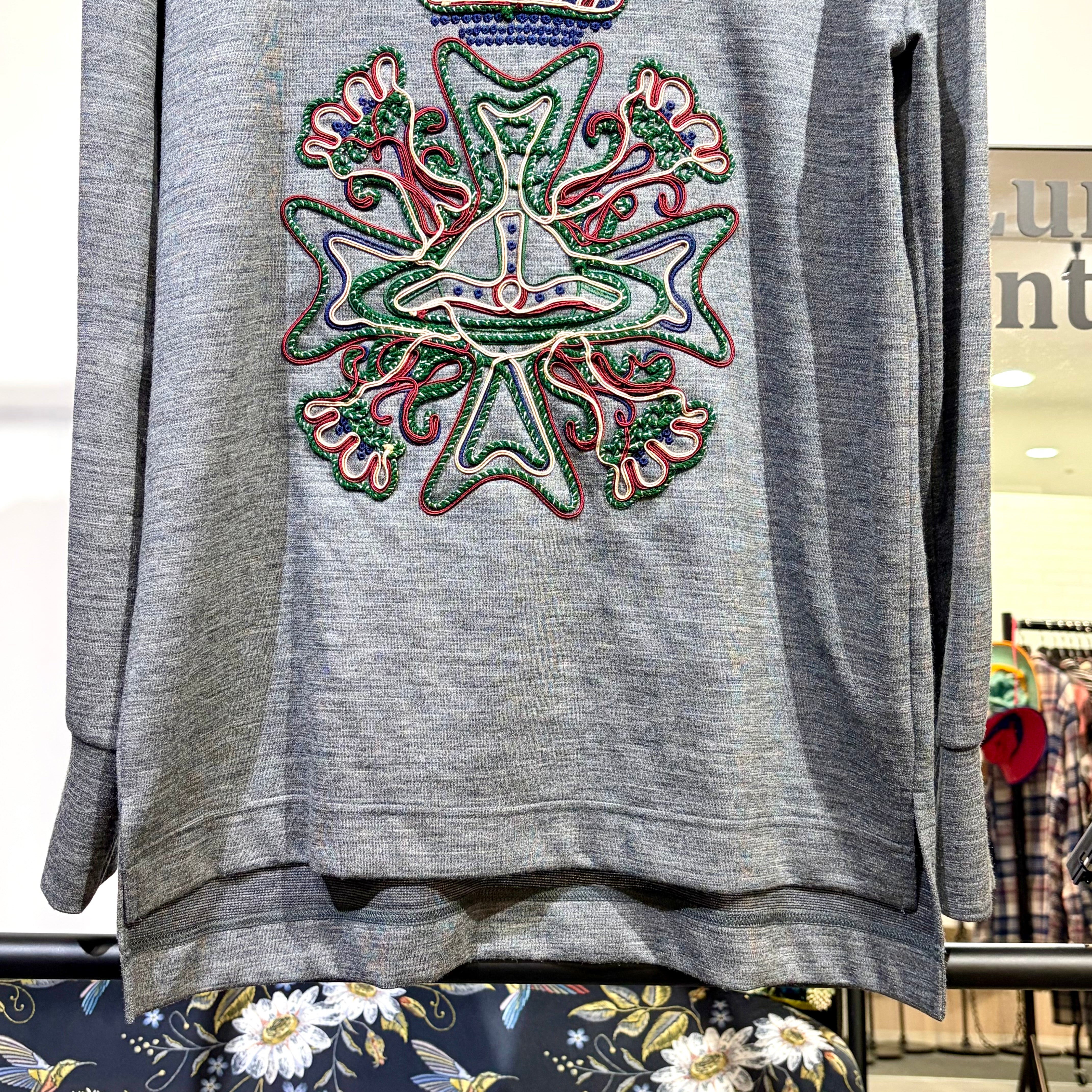 Vivienne Westwood RED LABEL オーブ刺繍 ニット グレー サイズ2