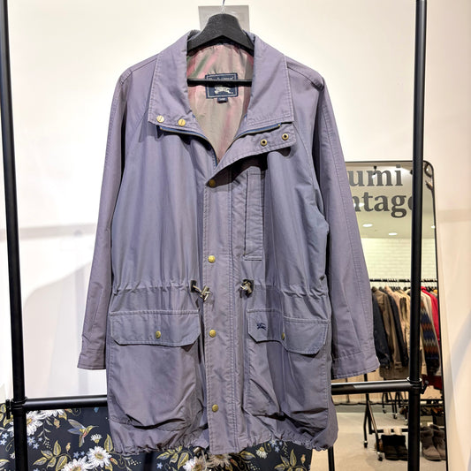 Burberrys バーバリーズ ホースロゴ フィールドジャケット グレーパープル サイズL TT070