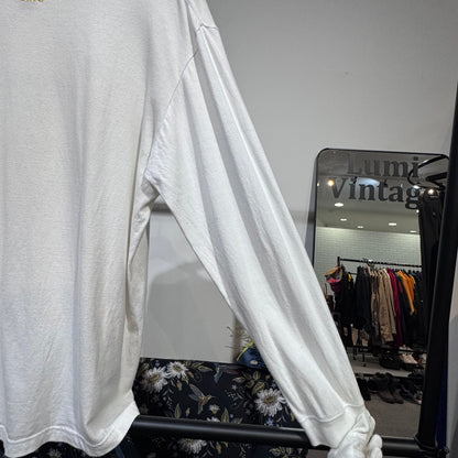 STARLEAN TOKYO スターリアン トーキョー 長袖Tシャツ ロンT ホワイト ベビーグラフィック XL メンズ トップス TT055