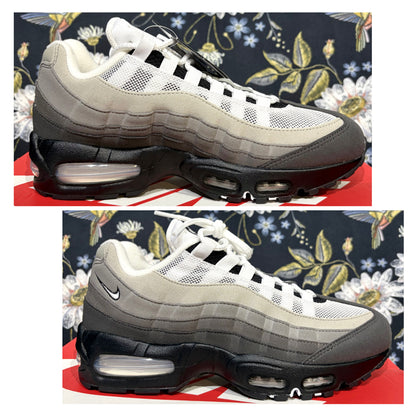 NIKE AIR MAX 95 BIG BUBBLE ナイキ エアマックス95 ホワイト グレー ブラック 25.0cm TT066